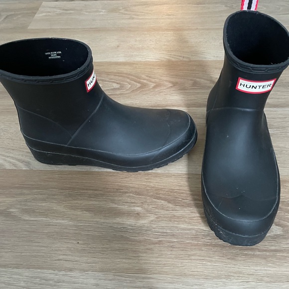 Ankle length hunter rain boots - Picture 3 of 3